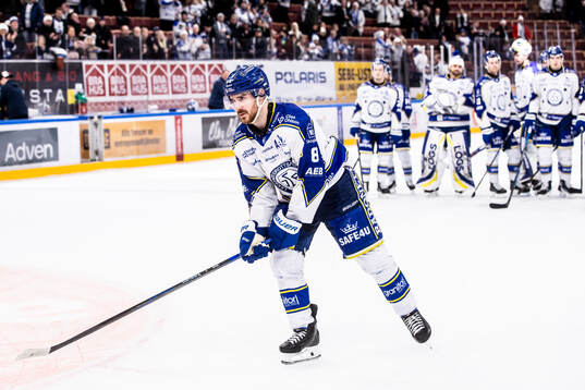 Leksands Matt Caito jublar