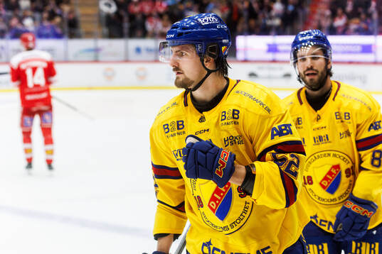 Djurgårdens Arvid Lundberg jublar