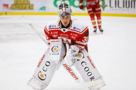 Timrås målvakt Jacob Johansson