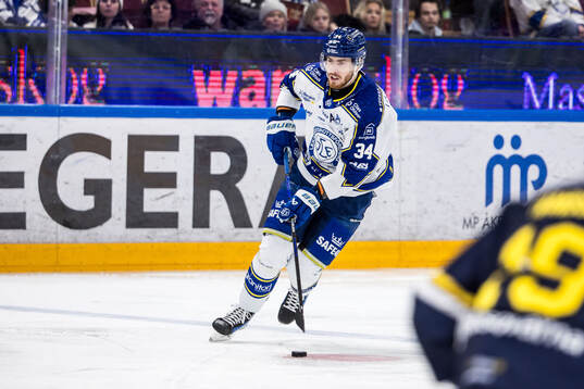 Under ishockeymatchen i SHL mellan Leksand och HV71