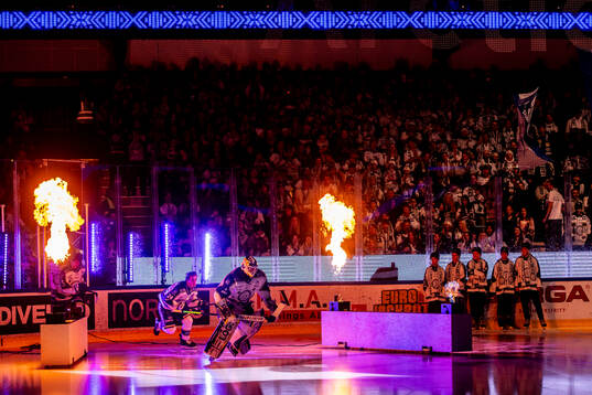 Leksands målvakt Marcus Gidlöf