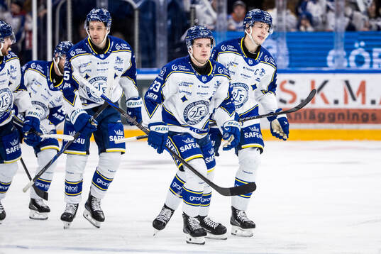 Leksands Olle Strandell jublar