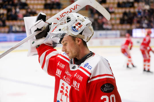 Timrås målvakt Jacob Johansson