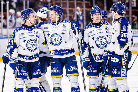 Leksands Arvid Eljas och Dennis Altörn och Andro Kaderli