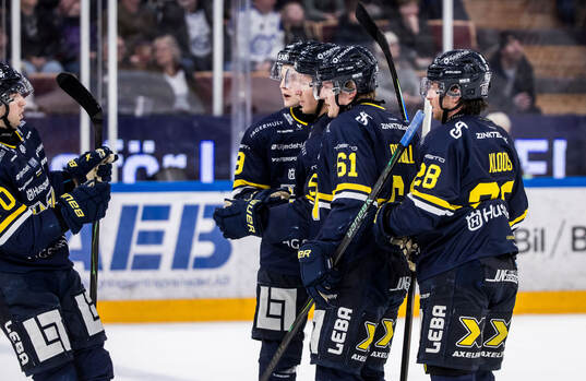 HV71s Andreas Borgman jublar