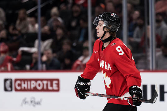 Gavin McKenna of Canada