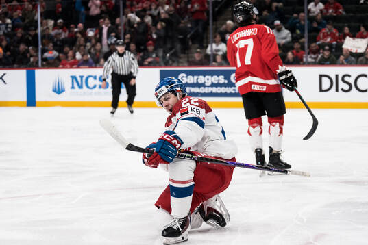 Adam Titlbach of Czech Republic celebrates