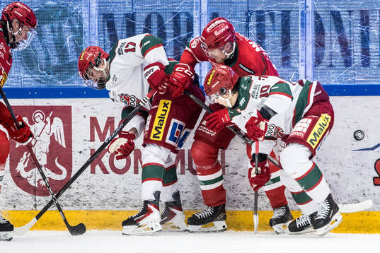 Modos Elton Hermansson och Moras Kristoffer Gunnarsson och