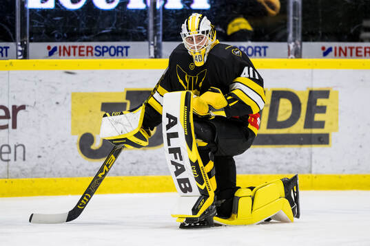 Västerås målvakt Rasmus Korhonen