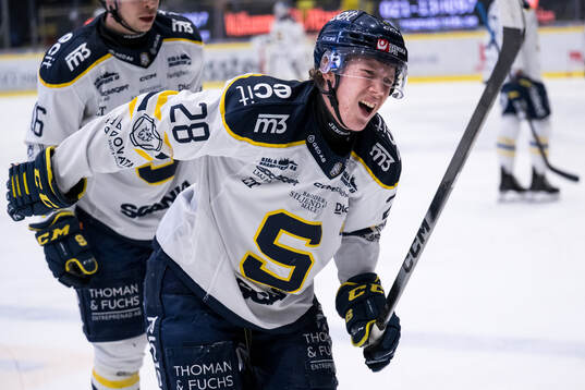 Södertäljes Adam Hesselvall har ont
