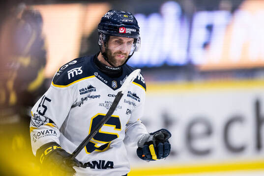 Södertäljes Sebastian Dyk deppar