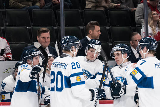 Head coach Lauri Mikkola of Finland