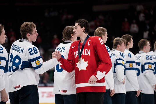 Heikki Ruohonen of Finland and Porter Martone of Canada