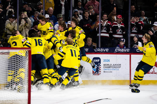 during the 2026 IIHF World Junior Championship final game