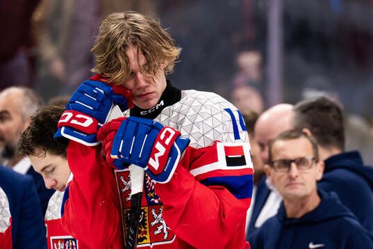 Vaclav Nestrasil of Czech Republic looks dejected