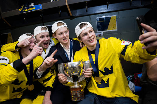 Victor Johansson, Liam Danielsson, Viggo Gustafsson and