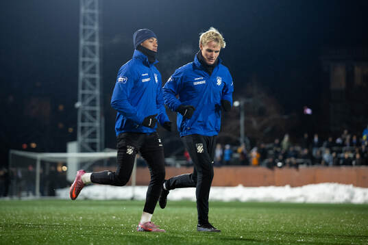 IFK Göteborgs Sebastian Clemmensen och Max Fenger