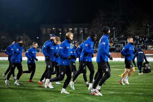 IFK Göteborgs Felix Eriksson, Noah Tolf och Imam Jagne