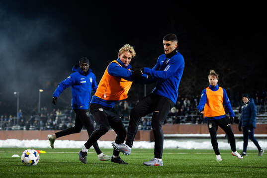 IFK Göteborgs Max Fenger och Gabriel Ersoy