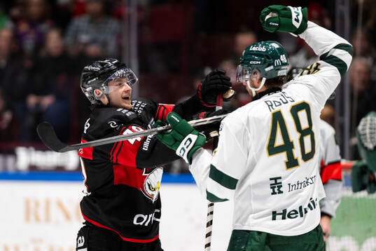 Malmö Redhawks Lauri Pajuniemi i bråk mot Färjestads