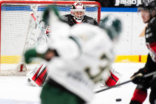 Malmö Redhawks målvakt Marek Langhamer