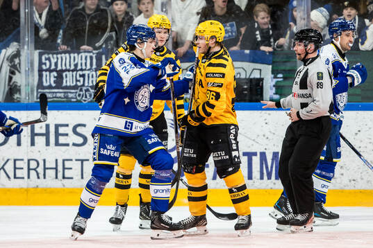 Leksands Lukas Vejdemo och Skellefteås Rickard Hugg