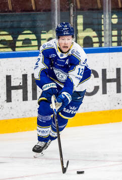 Under ishockeymatchen i SHL mellan Leksand och Skellefteå