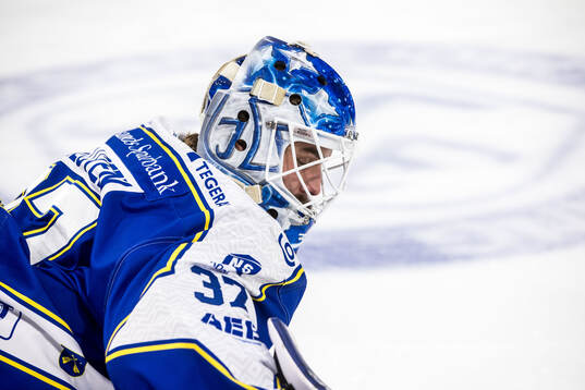 Leksands målvakt Jakob Hellsten