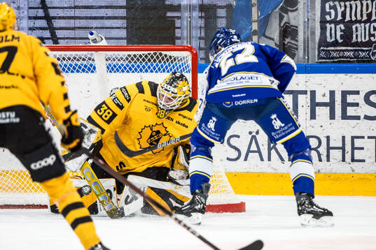 Under ishockeymatchen i SHL mellan Leksand och Skellefteå