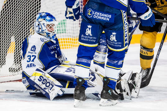 Leksands målvakt Jakob Hellsten