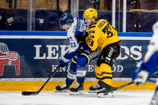 Leksands Olle Strandell och Skellefteås Zeb Forsfjäll