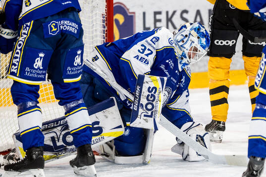 Under ishockeymatchen i SHL mellan Leksand och Skellefteå