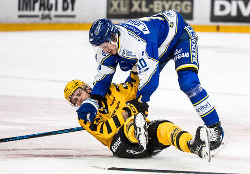 Leksands Anton Johansson och Skellefteås Andreas Johnson