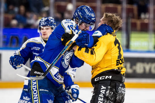 Leksands Anton Johansson och Skellefteås Andreas Johnson