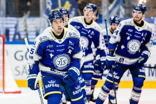 Leksands Max Veronneau jublar