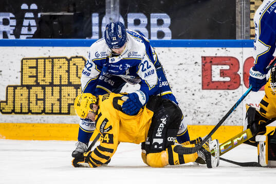 Skellefteås Jonathan Pudas och Leksands Lukas Vejdemo