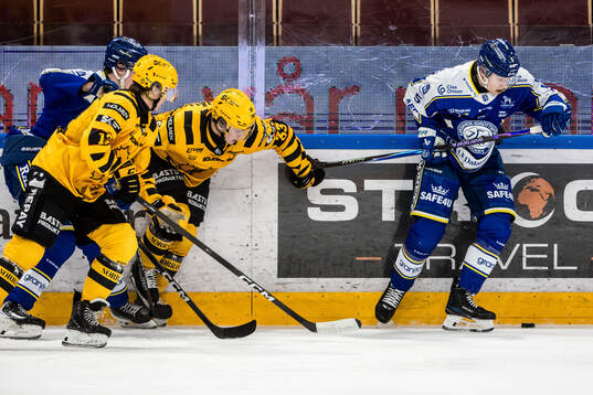 Skellefteås Zeb Forsfjäll och Leksands Andro Kaderli