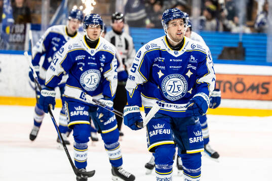 Leksands Max Veronneau jubel