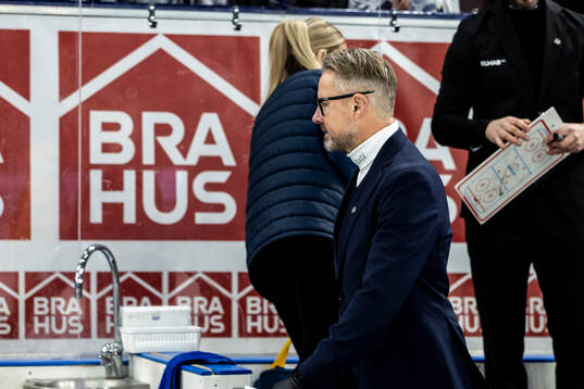 Leksands tränare Johan Hedberg