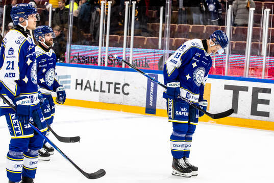 Leksands Joonas Lyytinen och Jon Knuts deppar