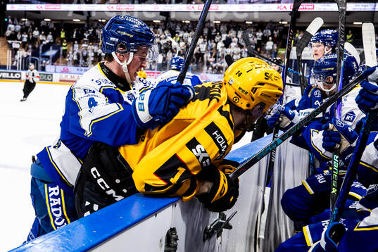 Leksands Tinus Luc Koblar och Skellefteås Andreas Johnson