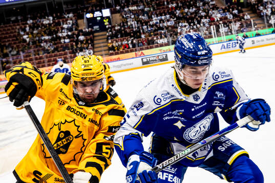 Skellefteås Emil Djuse och Leksands Andro Kaderli