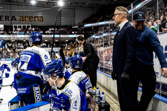 Leksands tränare Johan Hedberg