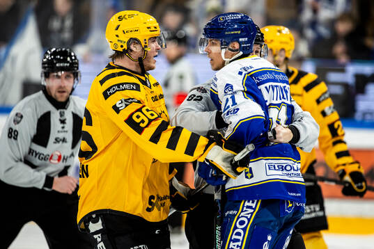 Skellefteås Rickard Hugg och Leksands Joonas Lyytinen