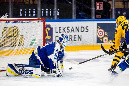 Leksands målvakt Jakob Hellsten