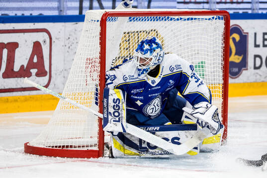 Leksands målvakt Jakob Hellsten