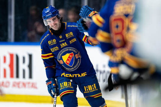 Djurgårdens Joseph Laleggia jublar