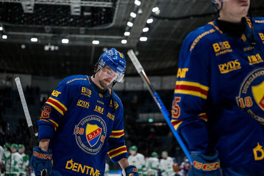 Djurgårdens Philip Holm deppar
