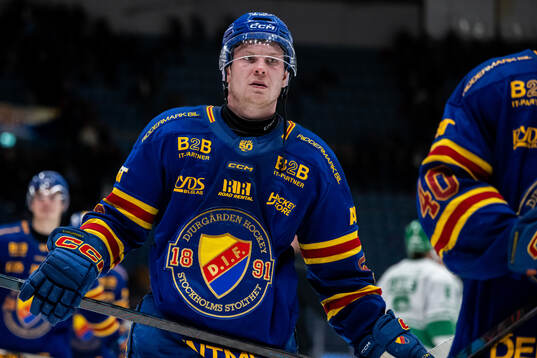 Djurgårdens David Blomgren deppar