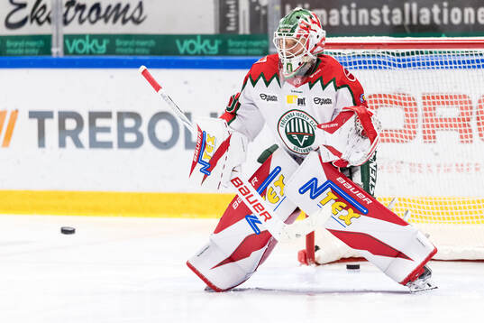 Frölundas målvakt Tobias Normann